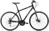Dviratis miesto Romet Orkan 1 M, 28 ", 19" rėmas, juoda sp./žalia sp.