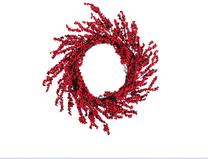 Ziemassvētku vainags Christmas Touch Berry, 48 mm, sarkana krās.