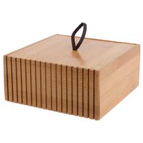 Organizatorius - dėklas Bathroom Solutions Bamboo THK-099288, ruda sp., 15 cm x 7 cm x 15 cm