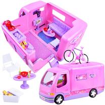 Автомобиль для куклы My Dream Home Camper, розовый цв.