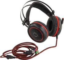 Vadu spēļu austiņas Defender DeadFire G-530D, sarkana krās.