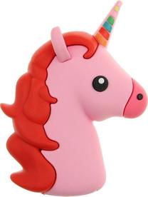 Lādētājs-akumulators (Power bank) Mocco Unicorn, 2600 mAh, rozā krās.