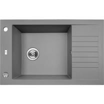 Кухонная мойка Laveo Pionier SBR_513T, Grey, гранит, 78 см x 50 см x 19 см, серый цв.