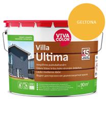 Medinių fasadų dažai Vivacolor Villa Ultima, geltona sp., 9 l