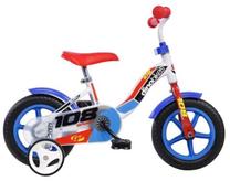 Vaikiškas dviratis, vaikų Dino Bikes 108 Sport BOTTARI.108L-0506, mėlyna sp./balta sp./juoda sp., 10"
