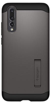 Чехол для телефона Spigen, серый цв., Huawei