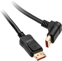 Кабель InLine DisplayPort - DisplayPort 8K Angled Up 17153O Displayport, Displayport, 3 м, черный цв.