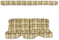 Lauko kėdės pagalvėlė Patio Tora B003-12PB, ruda sp./žalia sp., 135 x 100 cm