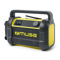Radijo imtuvas Muse M-928 BTY, juoda sp./geltona sp.