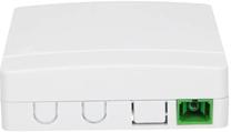 Сетевые продукты Extralink Olivia 2 Core Fiber Box with pigtail and SC/APC adapter, белый цв.