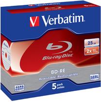Ierakstāms kompaktdisks Verbatim, 25 GB, 5gab.