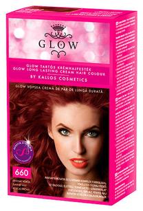 Kраска для волос Kallos Glow, 660 navy blue red цв., 660 Navy Blue Red, 40 мл