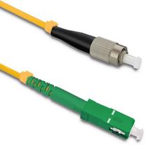 Сетевой кабель Qoltec Patchcord fiber optic FC/UPC - SC/APC FC/UPC, SC/APC, 15 м, желтый цв.