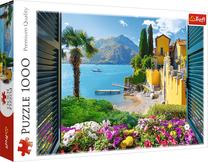 Puzle Trefl View of Lake Como, 68 cm x 48 cm, 1000 gab.