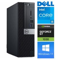 Стационарный компьютер Dell RM87397, oбновленный Intel Core i5-9500, DDR4 16 GB, SSD 512 GB, Nvidia GeForce GT1030 2 GB GDDR5, Windows 11 Pro OptiPlex 5070 SFF