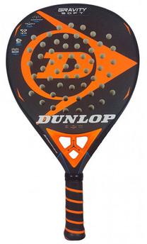 Padel tenisa rakete Dunlop, melna krās./oranža krās.