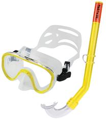 Peldēšanas komplekts Seac 0890014360000A, caurspīdīga krās./dzeltena krās.