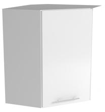 Kampinė pakabinama virtuvės spintelė Vento, balta, 60 cm x 30 cm x 72 cm