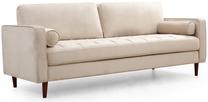 Sofa Hanah Home Rome 560ARE1331, šviesiai ruda sp., 90 x 215 cm x 70 cm