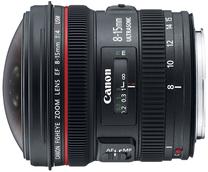 Objektyvas Canon EF 8-15mm F4.0 L Fisheye USM