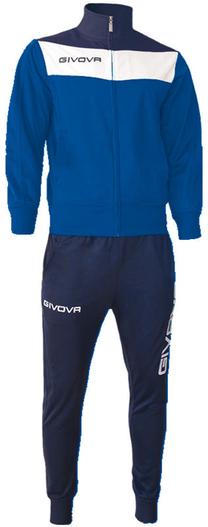 Sporta kostīms, universāls Givova Campo, zila krās./balta krās., 2xl