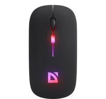 Bezvadu datora pele Defender Silent Click TOUCH, melna krās.