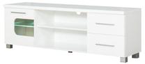 ТВ стол Bodzio Panama PA14, белый цв., 160 см x 44 см x 54 см