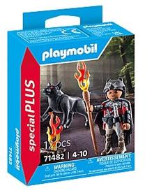 Konstruktorius Playmobil Special Plus Warrior With Wolf 71482, 12 vnt., įvairių spalvų