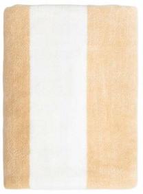 Vannas dvielis Homla Lawena 733383, balts krās./bēša krās., 90 cm x 50 cm