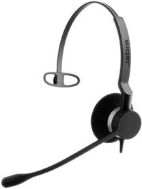 Vadu austiņas Jabra Biz 2300 USB Mono, melna krās.