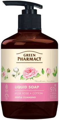 Vedelseep Green Pharmacy Musk Rose And Cotton, 460 ml
