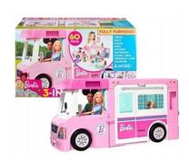Автомобиль для куклы Mattel Barbie 3in1 Dreamcamper, розовый цв.