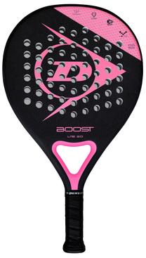 Padel tenisa rakete Dunlop Boost Lite 2.0, melna krās./rozā krās.