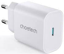 Telefono įkroviklis Choetech PD6003-EU, USB Type C, balta sp., 25 W
