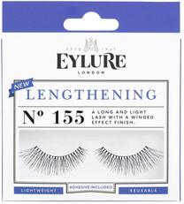 Mākslīgās skropstas Eylure Lengthening No. 155, melna krās.