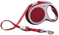 Automatinis pavadėlis Flexi Vario Tape L, raudona sp., 5 m