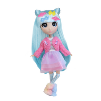 Lelle Shibajuku Anime Sakura, 30 cm, zila krās.