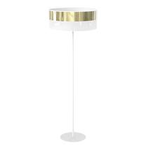 Põrandalamp Emibig Lux LP1, 15 W, E27, kuldne v./valge v.