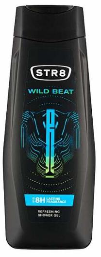 Kūno prausimosi želė vyrams STR8 Wild Beat, 400 ml