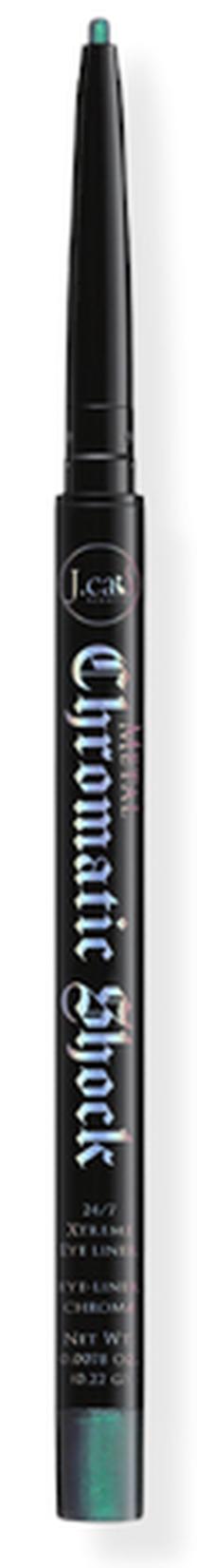 Acu laineris J.Cat Beauty Chromatic Shock 24/7 Xtreme, 22 g, zila krās./zaļa krās. 108 glimmer glow