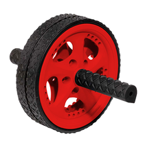 Pilvo preso treniruoklis Pure2Improve Wheel P2I200670, 25 cm, raudona sp.