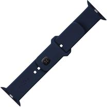 Ремешок для часов Apple, WATCH silikona 42/44/45MM, синий цв.