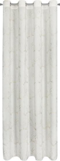 Naktinė užuolaida Emilia, kreminė sp./šampano sp., 140 cm x 250 cm