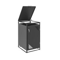 Lauko konteinerių stoginė Hatis MBB03-1A, 240 l, antracito sp.