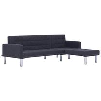 Sofa-lova VLX L-Shaped 282230, pilka sp., 218 x 155 cm x 69 cm
