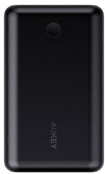 Lādētājs-akumulators (Power bank) Aukey, 10050 mAh, melna krās.