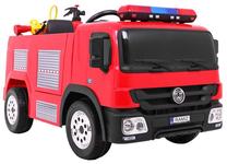 Vaikiškas elektromobilis Firetruck, raudona sp.