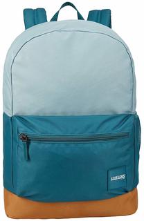 Portatīvā datora mugursoma Case Logic Commence Backpack Green Gray 3203855, zaļa krās./pelēka krās., 15.6"