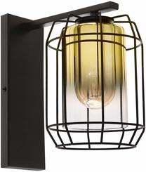 Светильник настенный Candellux Lighting Jonera 21-49322, E27, 1 x 40 Вт, золотой цв. / черный цв.