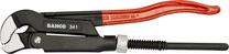 Raktas vamzdžiams Bahco Swedish Model Corner Combination Pipe Wrench 341, 230 mm